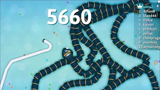 Snake.io - 99% IMPOSSIBLE SNAKEIO SERVER / Epic Snakeio Gameplay!