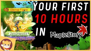 Your First 10 Hours in MapleStory Guide | GMS | Reboot