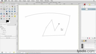GIMP Essential Training - Using the Paths Tool
