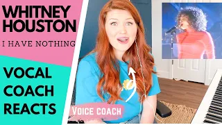 VOCAL COACH REACTS - Whitney Houston "I have Nothing" LIVE