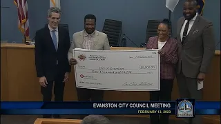 Evanston City Council Meeting 2-13-2023