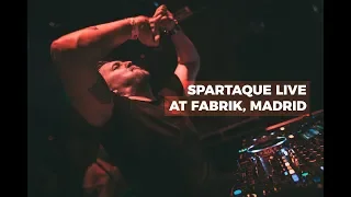 Spartaque live @ Code 15 Anniversary, Fabrik, Madrid, Spain // Techno Mix