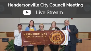 October 26, 2022 - Hendersonville City Council Meeting