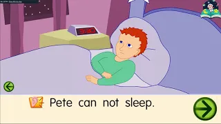 Learn to Read - Pete's Sheep - Short interactive story for kindergarten kids