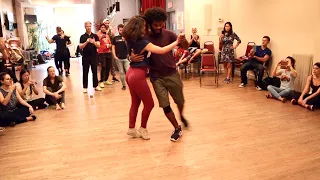 Forró New York Weekend 2019 | Bernard Bento Salles & Milena Morais (roots style dance demonstration)