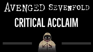 Avenged Sevenfold • Critical Acclaim (CC) 🎤 [Karaoke] [Instrumental Lyrics]