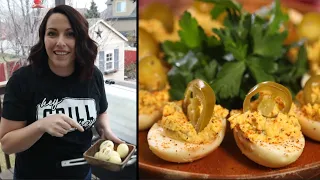 Smoked Deviled Eggs - How To