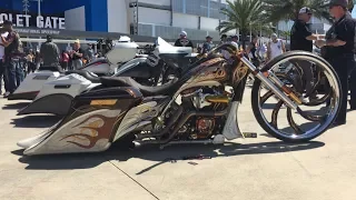 Daytona Beach Bike Week 2018 Bagger Competition / Motorcycle Show biketoberfest