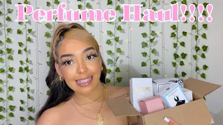 HUGE Perfume Haul! Affordable & high end perfume haul!