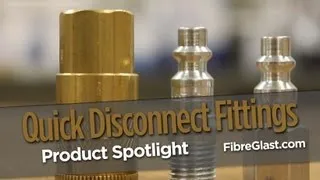 Fibre Glast Quick Disconnect Fittings