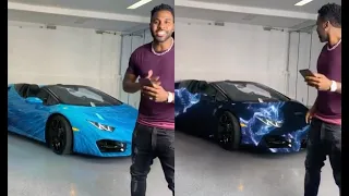 Jason Derulo Buys A Color Changing Lamborghini