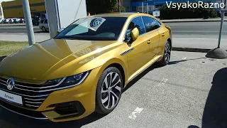 Volkswagen Arteon 2018  новый фастбек класс Gran Turismo замена Passat СС