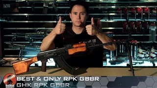 Best & Only RPK Gas Blowback from GHK– RedWolf Airsoft