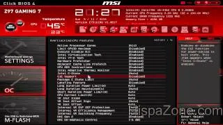 MSI Z97 Gaming 7 - Bios UEFI - HispaZone.com