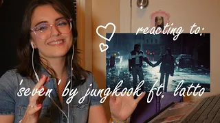 정국 (jung kook) 'seven (feat. latto)' official mv 🐰 reaction video