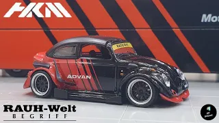 Volkswagen RWB Beetle with Advan Livery by HKM 1/64 | UNBOXING and REVIEW