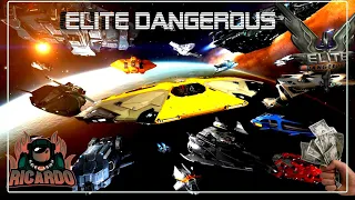 Elite Dangerous Live Palin & BOUNTY MISSIONS