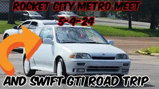 Awesome Suzuki Swift GTi Road Trip Adventure to Rocket City Metro Meet in Huntsville Alabama #cars