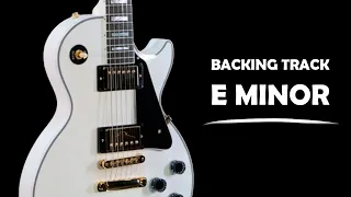 Smooth Melodic Guitar Backing Track Jam in E Minor