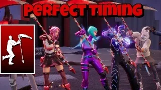 Fortnite Perfect Timing - Reaper's Showtime Emote 😈 (Hazbin Hotel)