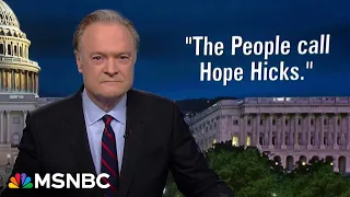 Lawrence: ‘You get monsters like Donald Trump thanks to people like Hope Hicks’