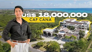 Explorando una VILLA de $18MM en CAP CANA: Lujo, Espacio, Diseño y Vistas al Mar