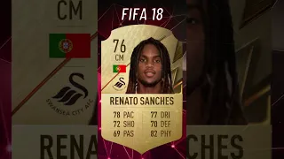 Renato SANCHES FIFA Evolution 🇵🇹 Fifa 17 - Fifa 23