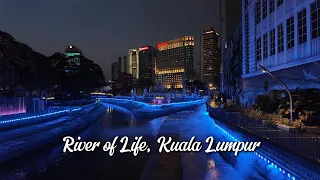 4K【JW12 2024 🇲🇾KLwalks】Night Walking Tour from Central Market to River Of Life #riveroflife