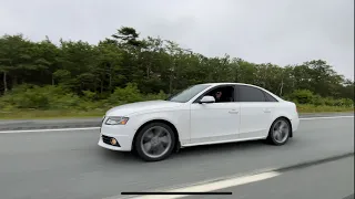 Audi S4 VS Infiniti Q50 race