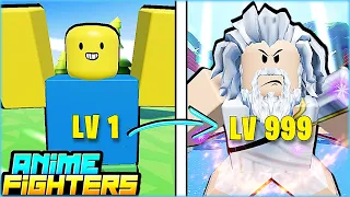 NOOB TO "GOD" In 15 MINUTES (FREE TO PLAY) On Anime Fighters! | Roblox