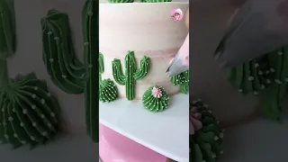 THE CACTUS CAKE TUTORIAL IS HERE! 🎂🧁🍒