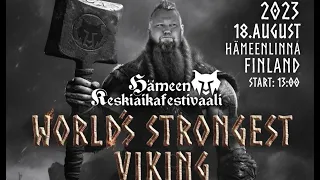 World's Strongest Viking 2023 "Official Trailer"  Hameenlinna-Finland| Strongman Champions League