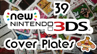 39 New Nintendo 3DS Cover Plates/Zierblenden CollectorsBox