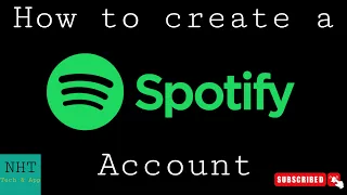 How to create a Spotify account? Spotify account ဖွင့်နည်း (2022)