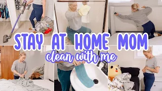 STAY AT HOME MOM CLEAN WITH ME // CLEANING MOTIVATION // CLEANING ROUTINES // BECKY MOSS