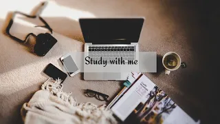 Study with me. Учись со мной! Мотивация на учебу! С музыкой в реальном времени