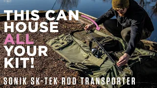 THIS SYSTEM CAN CARRY ALL YOUR CARP KIT! | Sonik SK-TEK Rod Transporter