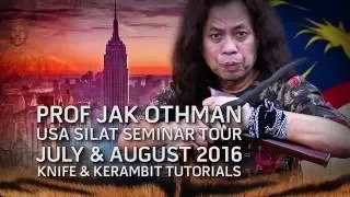 Prof Jak Kerambit & Belati Tutorials (USA Tour Promo)