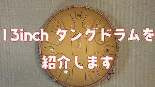 【開封・持ち方・叩き方】13inchスチールタングドラムの音色15音Dメジャー／買いたい人・買ったばかりの人必見