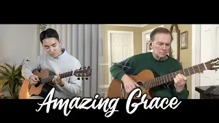 Amazing Grace - Fingerstyle Guitar Instrumental Cover with Lyrics