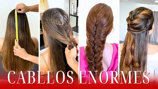 Penteados em cabelos Longos! | Hairstyle | Peinado