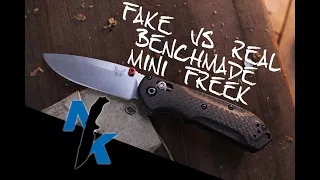 Fake VS Real: Benchmade Mini Freek