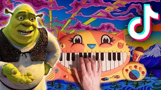 All Star MEME Song (Smash Mouth) - Cat Piano cover