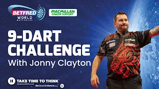 Jonny Clayton - 9-Dart Challenge for Macmillan Cancer Support