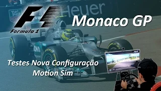 F1 2014 - Corrida Curta em Mônaco - Nova Configuração Motion Sim