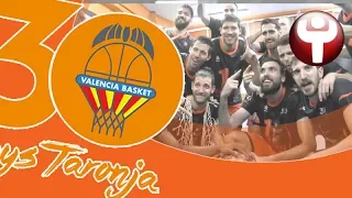 La histórica celebración de la liga ACB en el vestuario de Valencia Basket