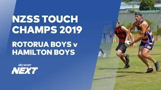 NZSS Touch Championships Grand Final LIVE - Boys