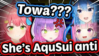 Towa's AquSui Anti Nature Showed Through Her Answer 【ENG Sub Hololive】
