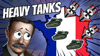 HEAVY tank FRANCE needs saving in this DISASTER SAVE - HOI4