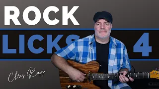 MUST KNOW ROCK GUITAR LICK | Lick 4 | Style of Kirk Hammett of Metallica